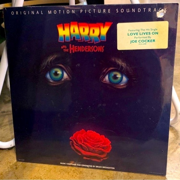 Vintage Other - 1987 Factory Sealed “Harry And The Hendersons” Motion Picture Soundtrack Vinyl